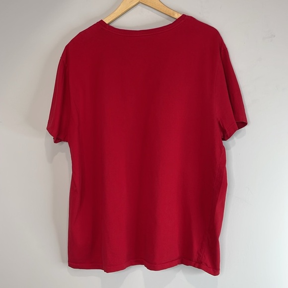Polo Ralph Lauren Red T-Shirt Embroidered Logo Short Sleeve Crewneck XL *As Is* - Picture 12 of 14